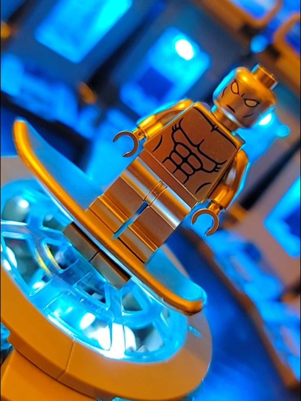 Silver Surfer Minifigure Lego Compatible